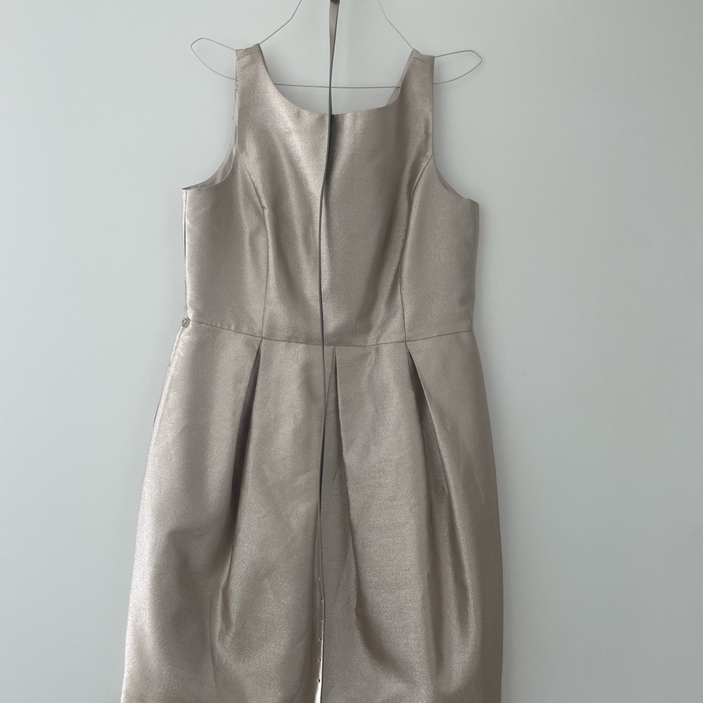 WHBM Elegant gold Dress